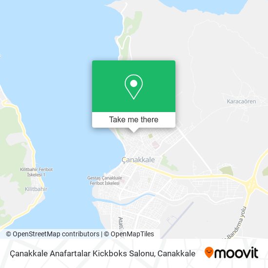 Çanakkale Anafartalar Kickboks Salonu map