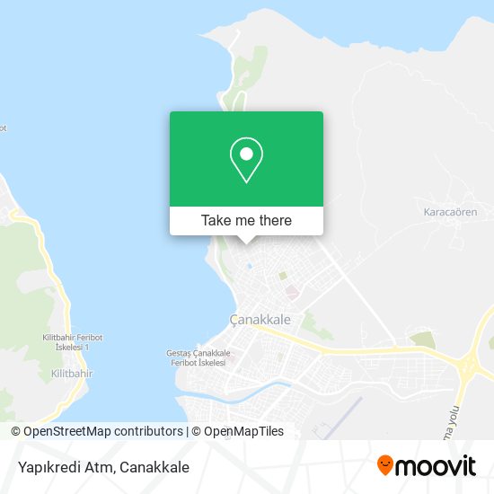 Yapıkredi Atm map