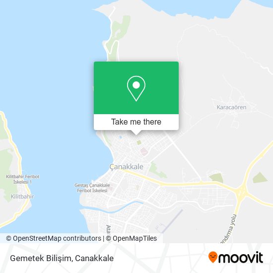Gemetek Bilişim map