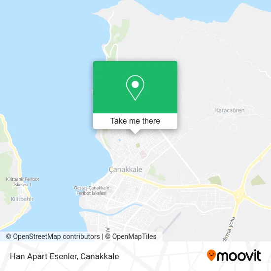 Han Apart Esenler map