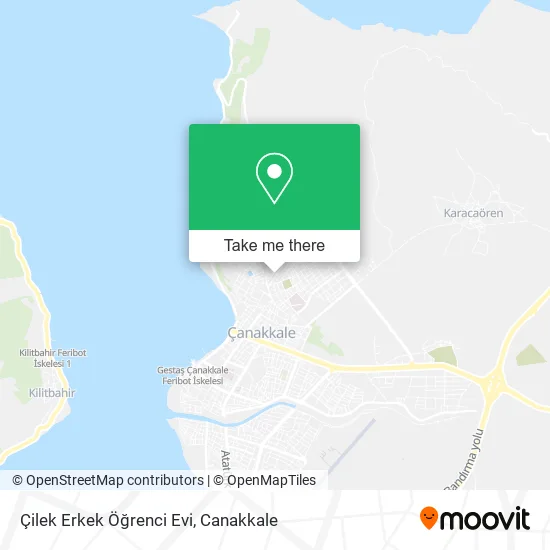 Çilek Erkek Öğrenci Evi map
