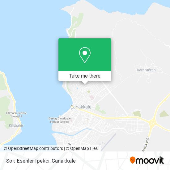 Sok-Esenler Ipekcı map