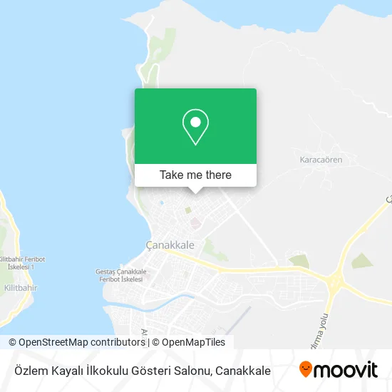 Özlem Kayalı İlkokulu Gösteri Salonu map