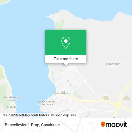 Bahçelievler 1.Etap map