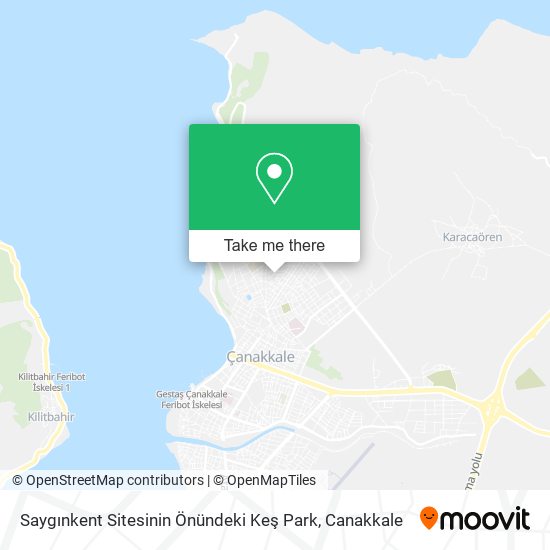 Saygınkent Sitesinin Önündeki Keş Park map