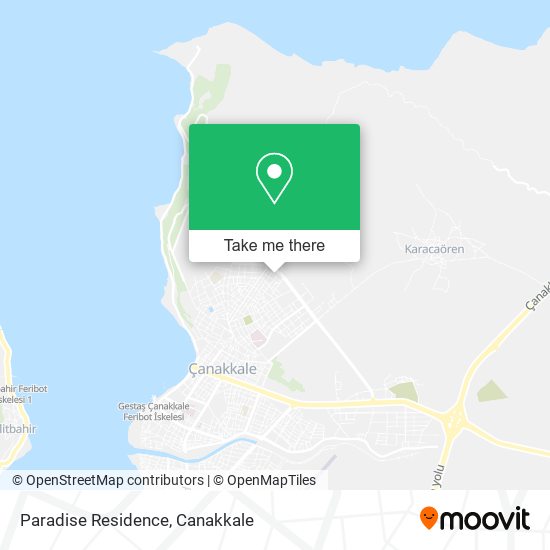 Paradise Residence map