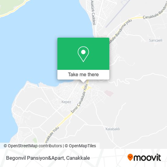 Begonvil Pansiyon&Apart map