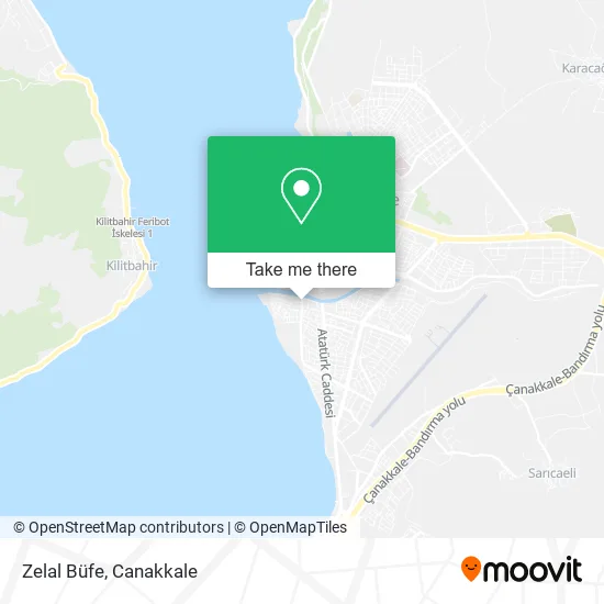 Zelal Büfe map