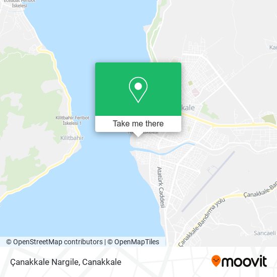 Çanakkale Nargile map
