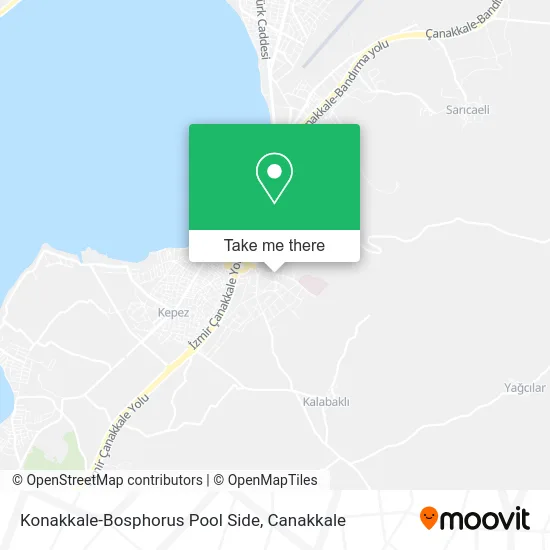 Konakkale-Bosphorus Pool Side map