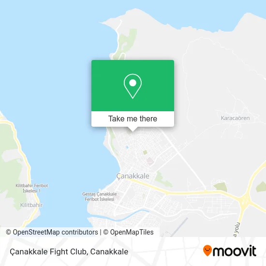 Çanakkale Fight Club map