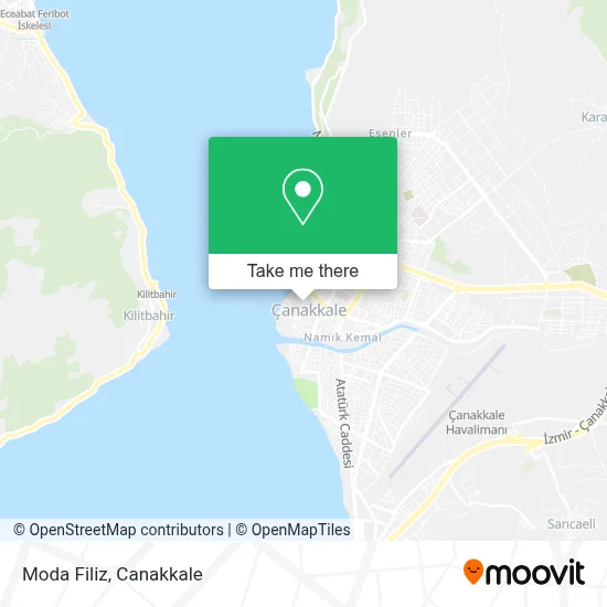 Moda Filiz map