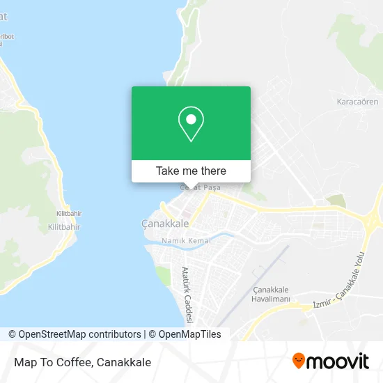 Map To Coffee map