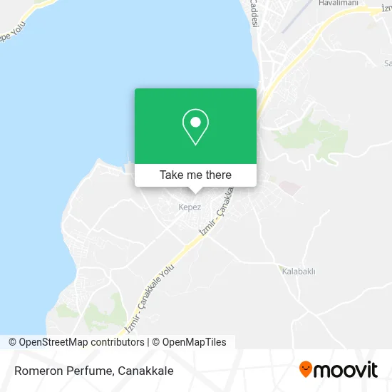 Romeron Parfüm map