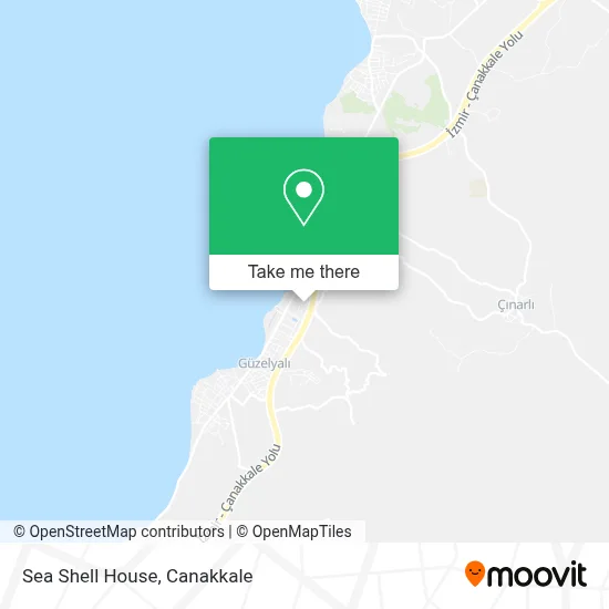Sea Shell House map