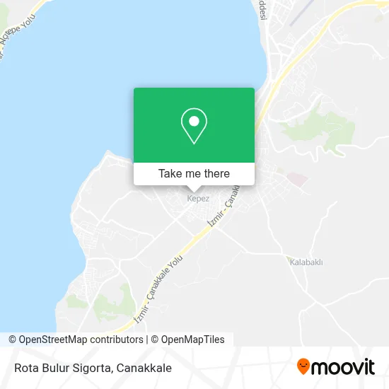 Rota Bulur Sigorta map