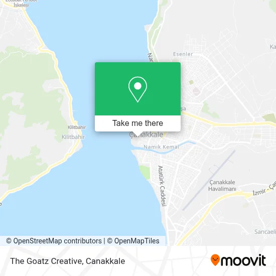 The Goatz Creative map