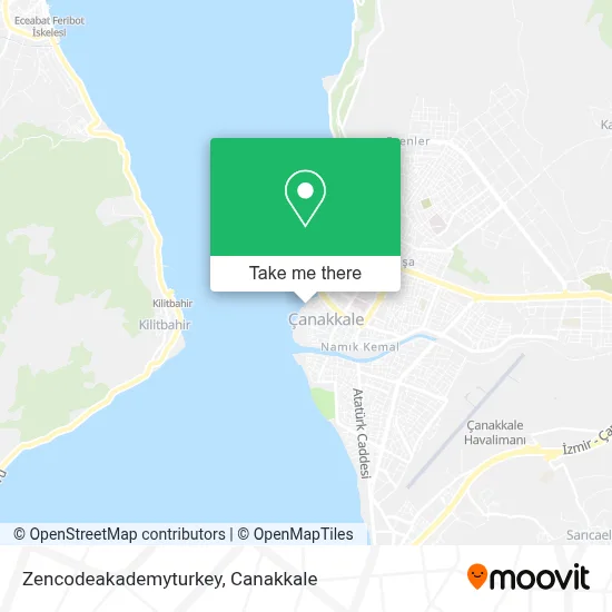 Zencodeakademyturkey map