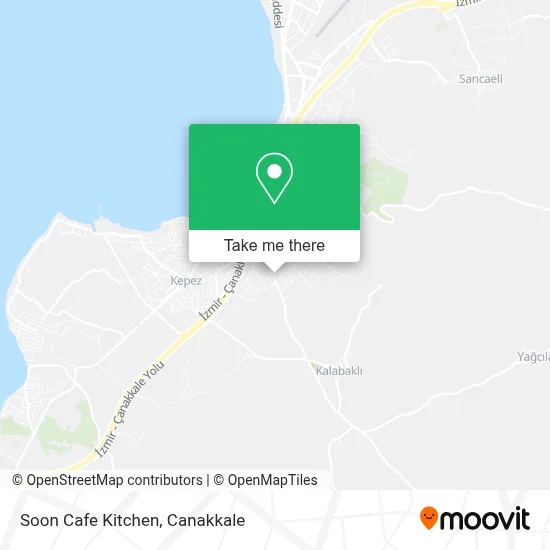 Soon Cafe Kitchen map
