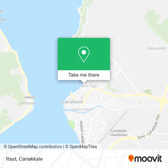 Rast map