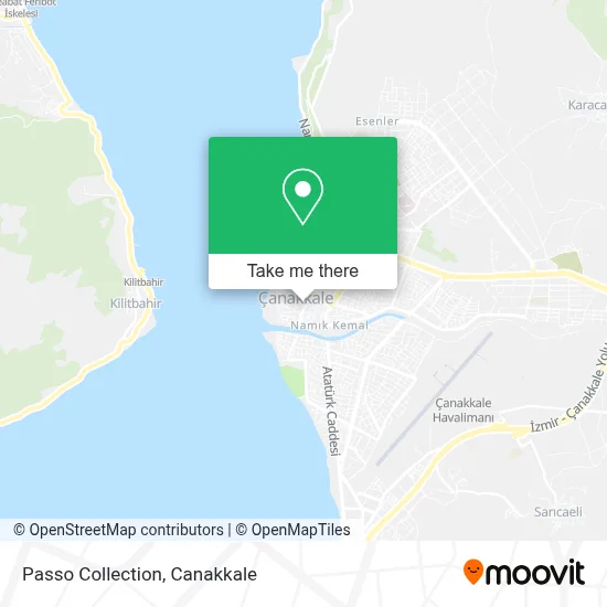 Passo Collection map
