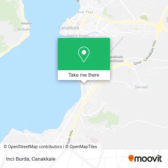 Inci Burda map
