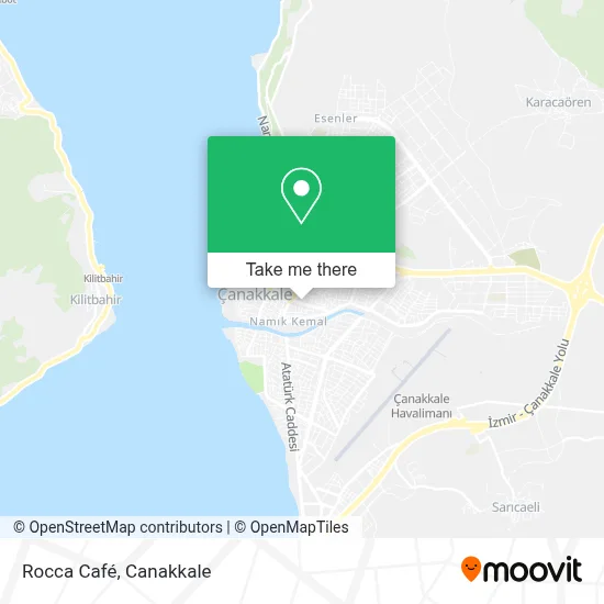 Rocca Café map