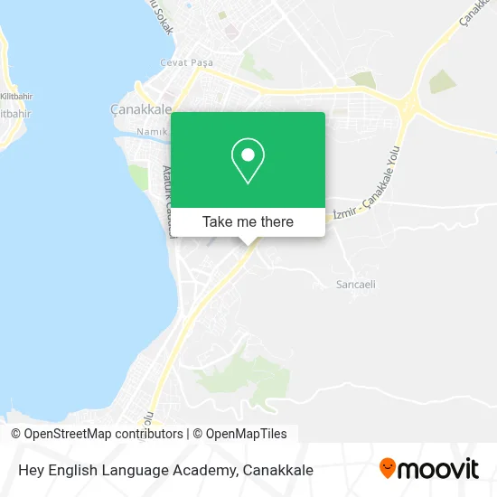 Hey English Language Academy map