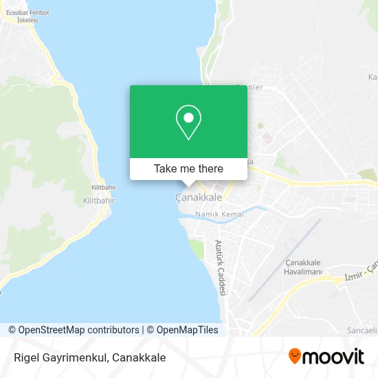 Rigel Gayrimenkul map