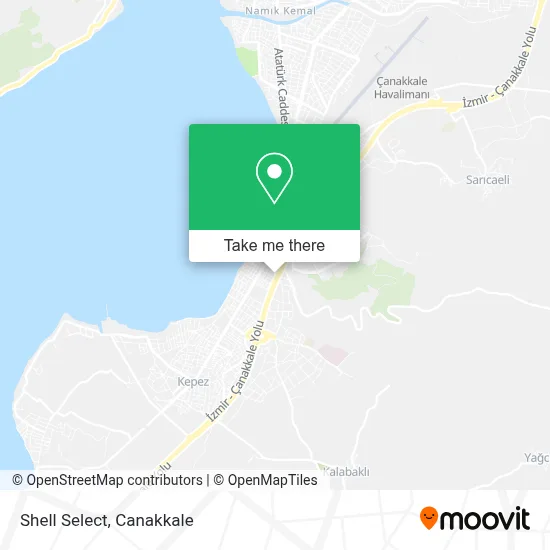 Shell Select map