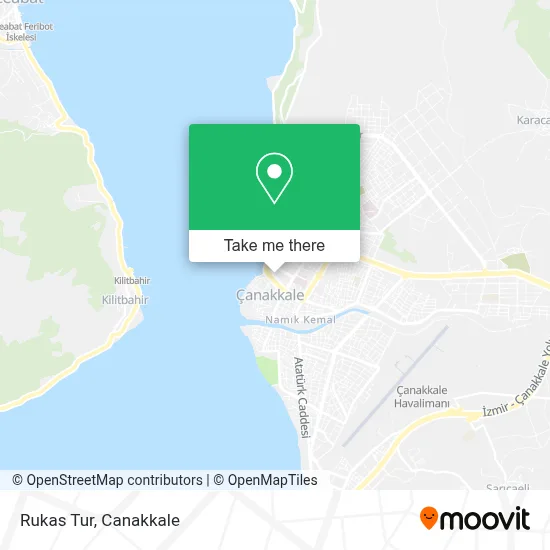 Rukas Tur map