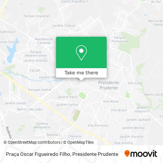 Praça Oscar Figueiredo Filho map