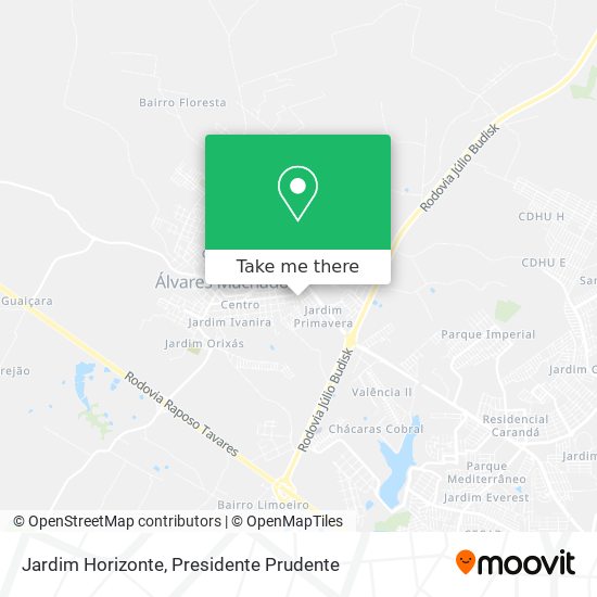 Jardim Horizonte map