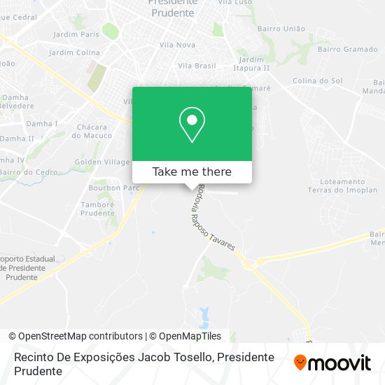 Recinto De Exposições Jacob Tosello map