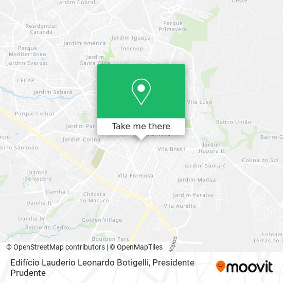 Edifício Lauderio Leonardo Botigelli map