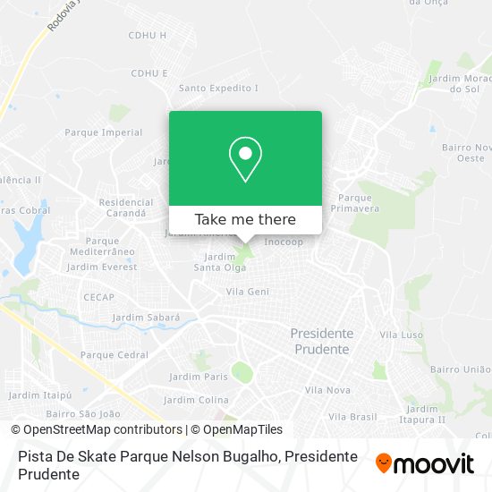 Pista De Skate Parque Nelson Bugalho map