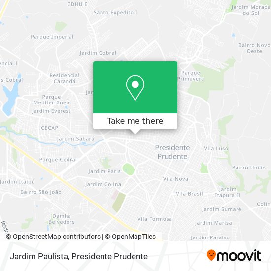 Jardim Paulista map