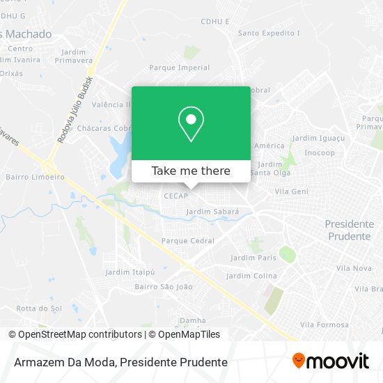 Armazem Da Moda map