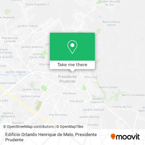 Edifício Orlando Henrique de Melo map