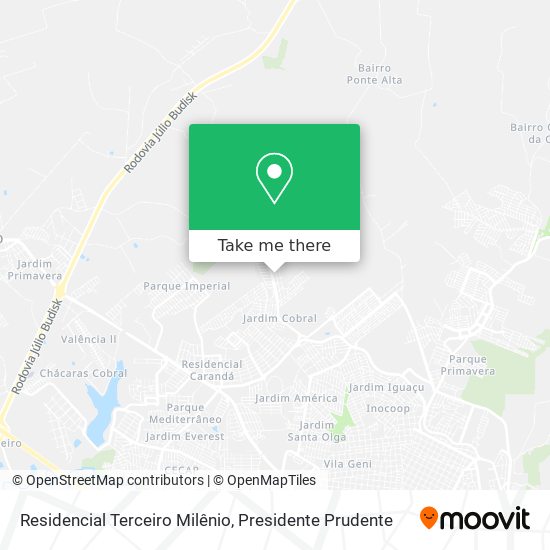 Residencial Terceiro Milênio map