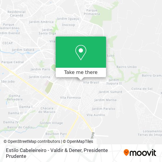 Estilo Cabeleireiro - Valdir & Dener map