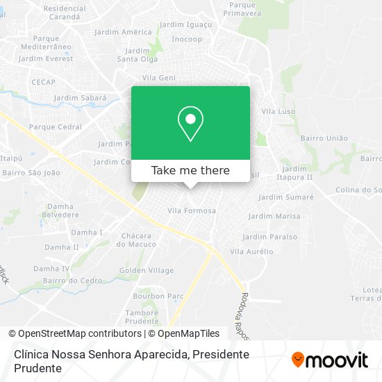 Clínica Nossa Senhora Aparecida map
