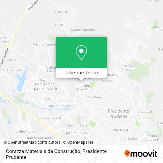 Corazza Materiais de Construção map