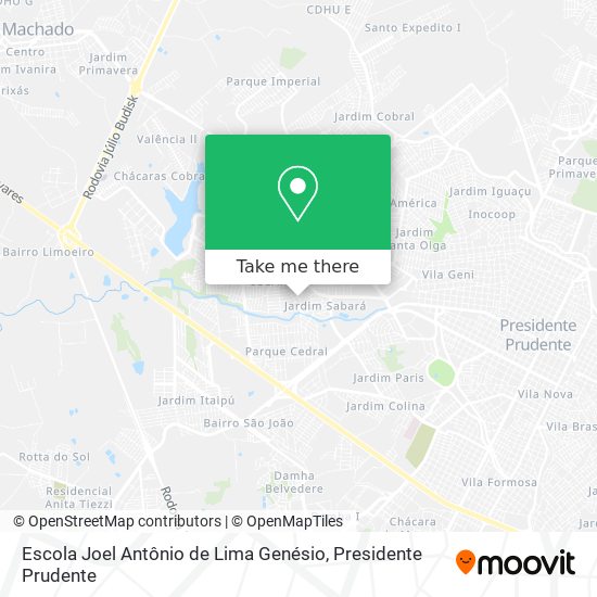 Escola Joel Antônio de Lima Genésio map