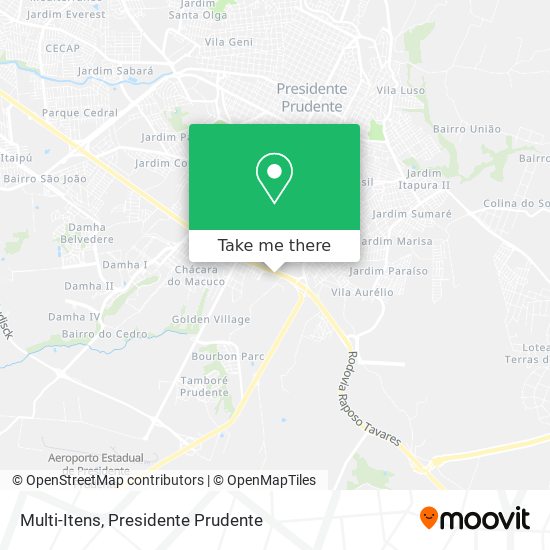 Multi-Itens map