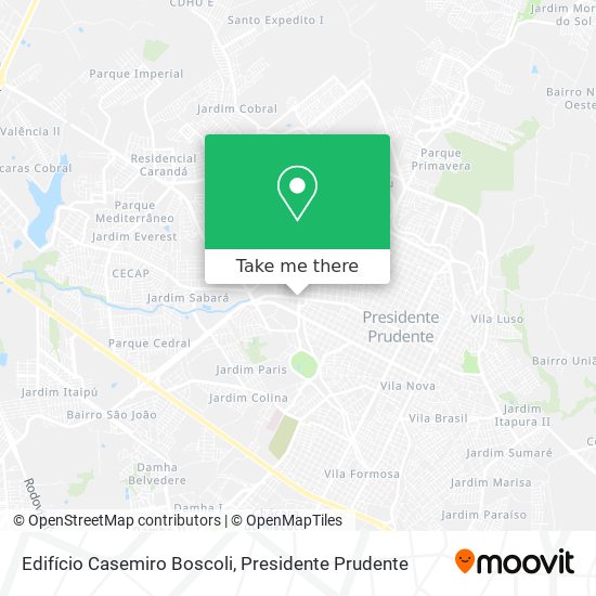 Edifício Casemiro Boscoli map