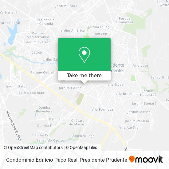 Condomínio Edifício Paço Real map