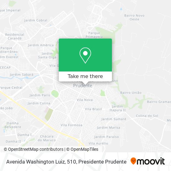 Avenida Washington Luiz, 510 map