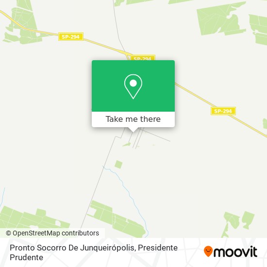 Pronto Socorro De Junqueirópolis map
