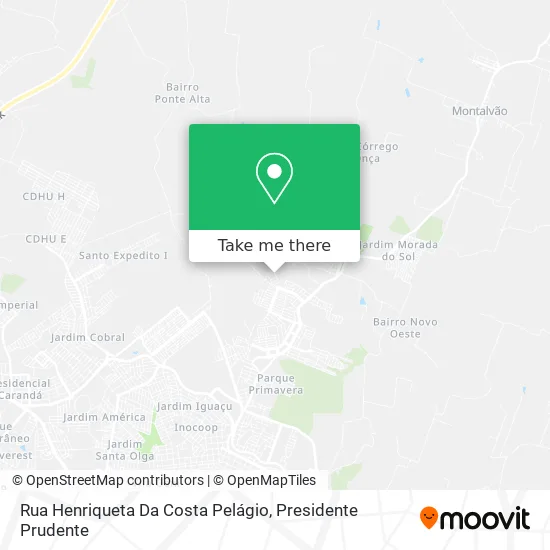 Rua Henriqueta Da Costa Pelágio map